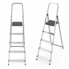 Hliníkový rebrík jednostranný 5-stupňový so skladacou plošinou, nosnosť 150 kg, ModernH