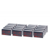 Batérie pre UPS (20x CSB HR1234W F2)