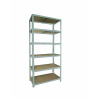 Meets-ecommerce UG Policový regál 200x110x45, 4-7 políc Farba: Pozink, Počet polic: 6 políc