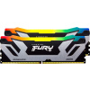 Kingston Fury Renegade RGB Silver CUDIMM DDR5 48GB 8400MHz CL40 XMP (Kit 2x24GB) KF584CU40RSAK2-48