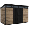 Záhradný domček Keter PENT Signature 11x7 Ashwood, s podlahou