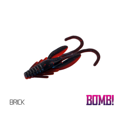 Delphin Gumová nástraha BOMB! Nympha 2,5cm Brick 10ks