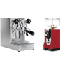 Lelit Mara PL62X V2 + Eureka Mignon Perfetto, CR ferrari red