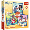 Trefl Puzzle 3 v 1 Lilo&Stitch: Čas strávený se Stitchem 20, 36, 50 dílků 34896