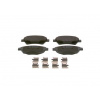 TATechnix Brzdové platničky 136,8mm Renault MEGANE II (BM0/1_, CM0/1_) - Bosch