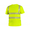 CXS Canis Pracovné oblečenie pánske Hi-Viz tričko CXS BANGOR Farba: žltá, Veľkosť: 3XL