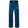 Pánske nepremokavé nohavice Ortovox 3L Deep Shell Pants M petrol blue