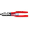 KNIPEX 02 01 200 Silové kombinované kleště, plastové návleky, fosfátováno na černo, 200 mm