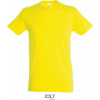 SOL´S REGENT / Pánske tričko s okrúhlym výstrihom - lemon XL