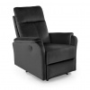 Halmar Polohovacie kreslo Flint, čierna