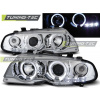 TUNINGTEC Predné svetlá BMW E46 04/99-03/03 coupe Angel Eyes chrom