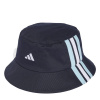 adidas 3-Stripes Bucket Hat Navy/Ice Mens