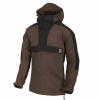 Bunda Woodsman Anorak Jacket, Helikon, Earth Brown / Black, L