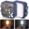 K&F Dual Color Temperature Portable Photography Video Fill Light 2500K-9900K Blue K&F Concept