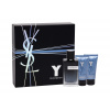 Yves Saint Laurent Y, parfumovaná voda 100 ml + sprchovací gél 50 ml + balzam po holení 50 ml pre mužov