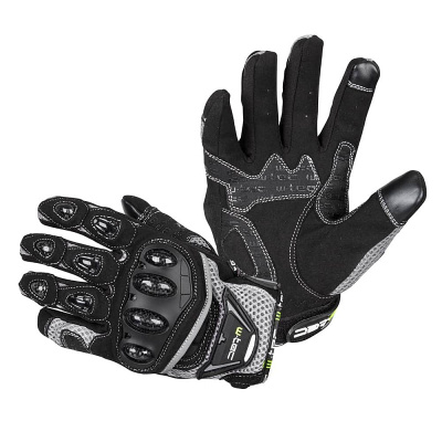 Moto rukavice W-TEC Upgear Farba čierna-fluo, Veľkosť XXL