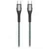 Colorway Datový Kabel Type-C - Type-C/ 3A/ Fast Charging 65W/ 1m/ Šedivý CW-CBPDCC040-GR