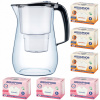 Filtračná kanvica Aquaphor Onyx 4,2 l čierna