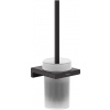 Hansgrohe AddStoris WC kefa nástenná matné sklo čierna mat 41752670