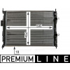 MAHLE Chladič, chlazení motoru BEHR *** PREMIUM LINE *** CR 14 000P