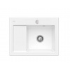 Villeroy & Boch Subway 45 - Keramický drez 65x51 cm, excentrické ovládanie, CeramicPlus, Stone White 331302RW