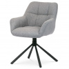 Autronic BONTEC Jedálenská stolička, sivá, látka, HC-532 GREY2 Farba: Šedá