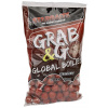 Starbaits Boilies Grab & Go Global Strawberry Jam Balenie: 2,5 kg, Priemer: 20 mm