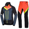 NORTHFINDER Solisko Polartec Alpha direct Inkblue/Black & Skitouringové nohavice Rysy Black/orange