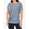Merino tričko dámske Super.natural Yoga Loose Tee - flint stone