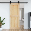 zahrada-XL Dvere NARVIK 85x210 cm, borovicový masív 154438