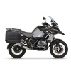 Kompletná sada bočných čiernych hliníkových kufrov SHAD TERRA BLACK 36L/47L, vrátane montážnej sady SHAD BMW R 1200 GS / R 1200 GS Adventure / R 1250 GS / R 1250 GS Adventure