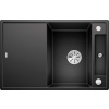 Blanco Axia III 45 Silgranitový drez, 78x51 cm, s príslušenstvom, InFino, čierna 525841