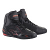 ALPINESTARS boty FASTER-3 DRYSTAR, ALPINESTARS (černá/červená fluo, vel. 45,5)