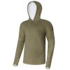 Giants fishing Funkčné tričko s dlhým rukávom UV50+ Hoodie Olive Green - S