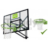 Basketbalová konštrukcia s doskou a flexibilným košom Galaxy wall mounted basketball Exit Toys oceľová uchytenie na stenu nastaviteľná výška