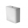 Duravit DuraStyle Basic - Splachovacia nádrž 39x17 cm, bočné pripojenie, Dual Flush, s WonderGliss, alpská biela/chróm 09410000851