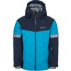 Kilpi TEDDY-JB Chlapčenská lyžiarska bunda SJ0103KI Modrá 110