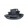 Súprava riadu Lifeventure Ellipse 4-Piece Set Graphite