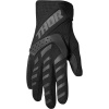 THOR SPECTRUM BLACK motokrosové rukavice S