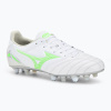 Pánske kopačky Mizuno Morelia Neo IV Pro Mix white/neon green/cool gray 3c
