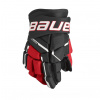 Bauer Rukavice Bauer Supreme M5Pro S23 INT, Intermediate, čierna-červená, 12