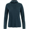 Fjällräven Abisko Wool Hoodie W, Farba DARK NAVY, Veľkosť XS