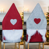 Poťah na stoličku v dizajne gnome - Škriatok HI- 54754 - Bordová HI- 54754