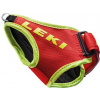 LEKI SHARK FRAME STRAP bright red / neon yellow - velikost XS
