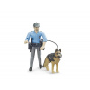 BRUDER 62150 BWORLD policajt so psom