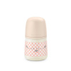 Suavinex Fľaša dojčenská 150 ml fyziologická S Wild & Free Ružová