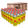 Plyn do sporáka Plynová kartuša Alpen Camping 227 g 400 ml Sada 28 kusov