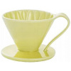 Keramický kužeľový drip Arita DRIPPER žltý cup1