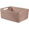Curver Jute M 12L Košík 36 x 28 x 15 cm ružový 01905-204