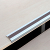 Protišmyková schodová lišta Aluminium m2, univerzálna, hnedá, š 800 mm, hrúbka materiálu 3 mm